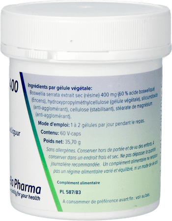 Boswellia Extract 400 mg Capsule 60  -  Deba Pharma