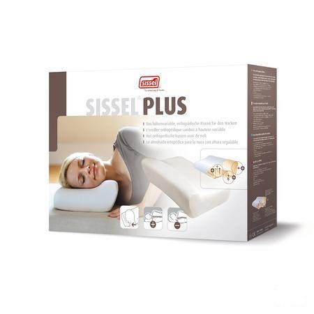 Sissel Plus Hoofdkussen Orthoped. + overtrek Stretch  -  Sissel