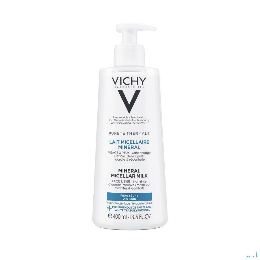 Vichy Pt Micellair Melk Droge Huid 400 ml  -  Vichy