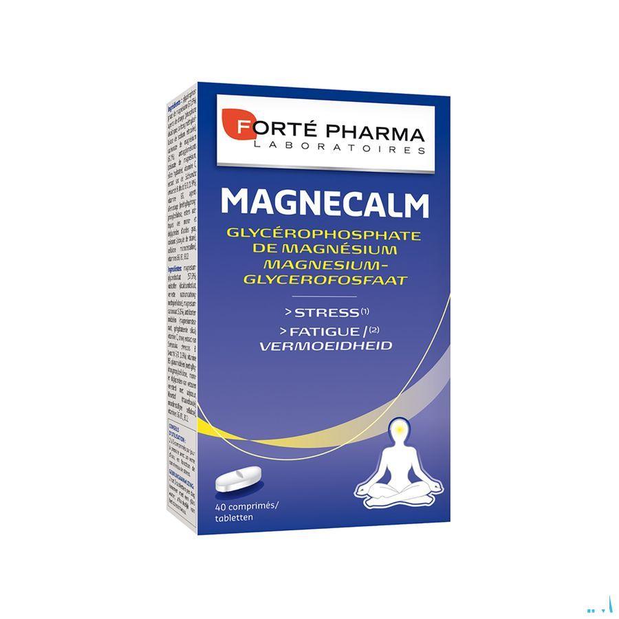 Magnecalm Glycerophosphate Magnesium Comprimes 40  -  Forte Pharma