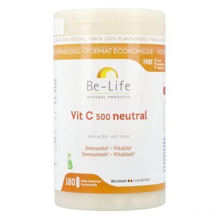 Vit C 500 Neutral Be Life Caps 180