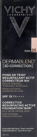 Vichy Fdt Dermablend Correction 3d 25 30 ml  -  Vichy