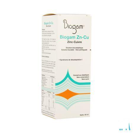 Biogam Zn-cu Flacon 60 ml  -  Sterop