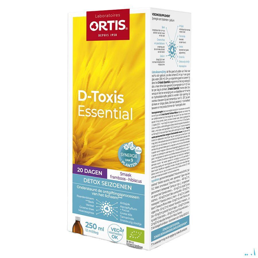 D Toxis Essential Detox Seizoenen Bio 250 ml D Toxis Essential Detox Seizoenen Bio 250 ml