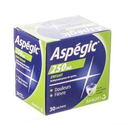 Aspegic 250 Pulv 30x 250 mg