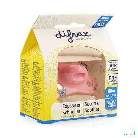 Difrax Fopspeen Natural Newborn  -  Difrax