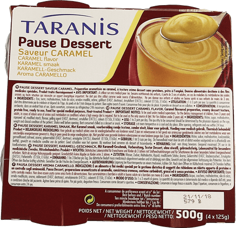 Pause Dessert Karamel 4x125 gr