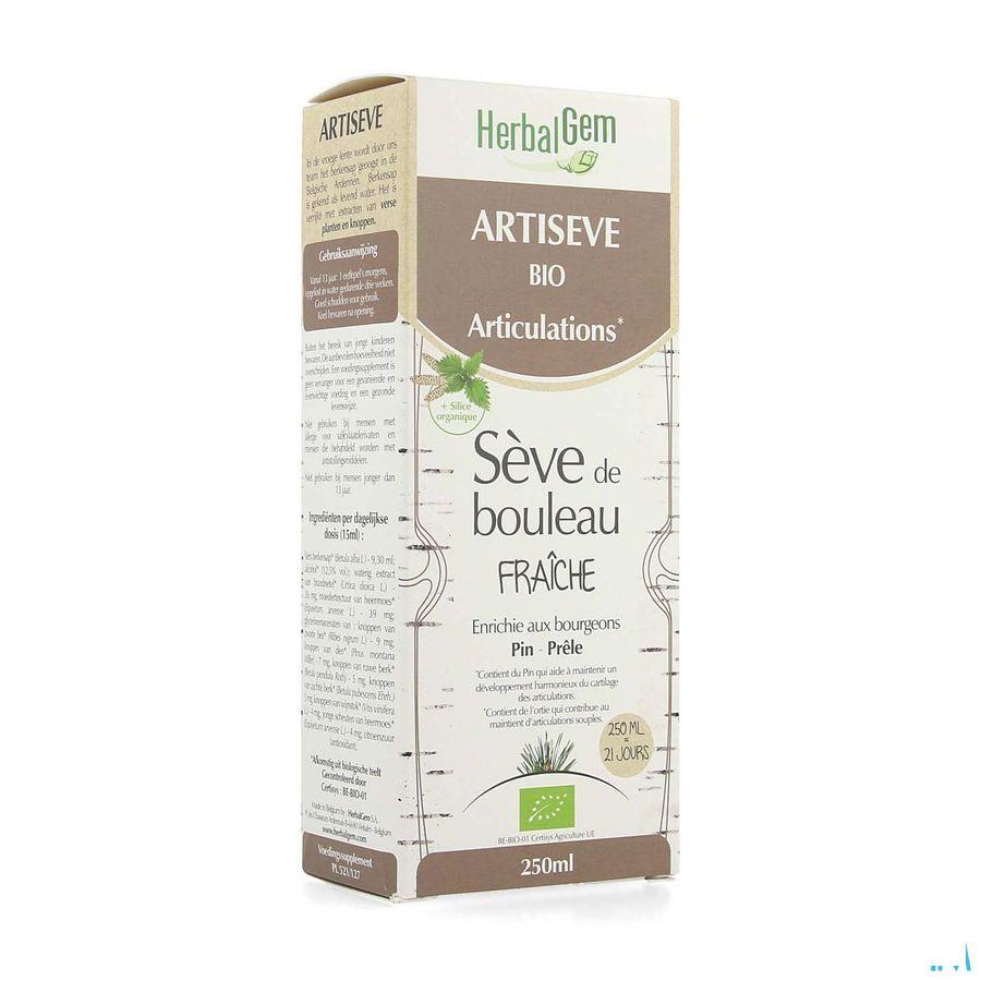 Herbalgem Artiseve Bio Fl 250 ml  -  Herbalgem