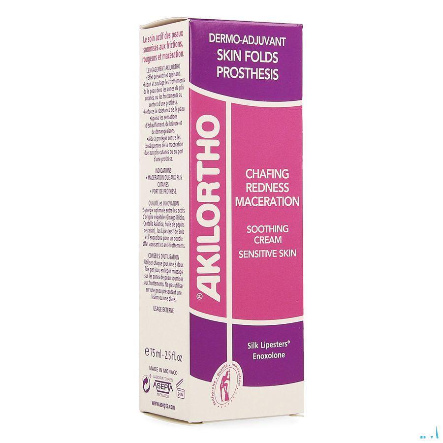 Akilortho Dermo Adjuvant Creme Verzachtend Tb 75 ml  -  Asepta