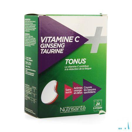 Vitamine C Ginseng Taurine Tabletten 2x12  -  Nutrisante