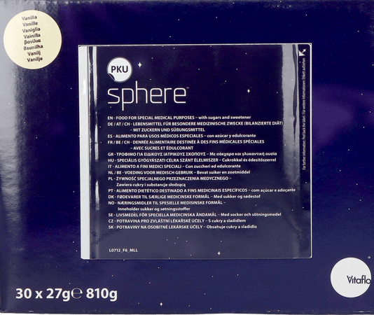 Pku Sphere 15 Vanille 30 X 27G