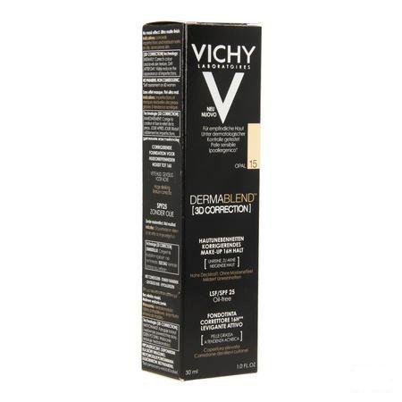 Vichy Fdt Dermablend Correction 3d 15 30 ml  -  Vichy