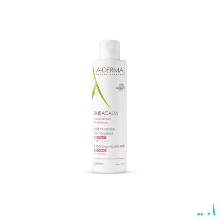 Aderma Rheacalm Lait Micellaire Apaisant Flacon 200 ml  -  Aderma