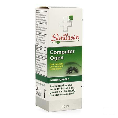 Similasan Yeux Surmenes Ordinateur Gouttes 10 ml
