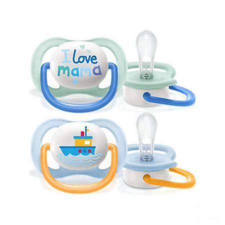 Philips Avent Fopspeen 0M+ Happy Boy  -  Bomedys
