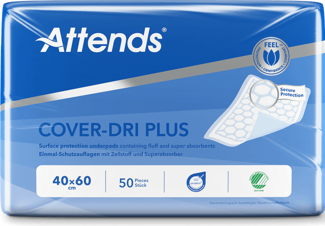 Attends Cover Dri Plus Onderleg 40x 60cm 1x50