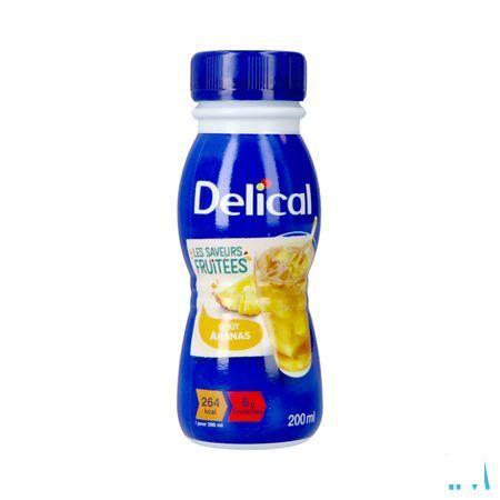 Delical Fruitdrink Ananas 4 x 200 ml