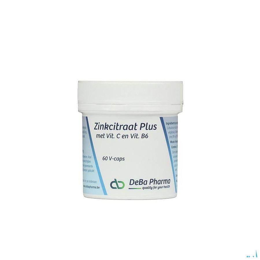 Zinkcitraat Plus Capsule 60  -  Deba Pharma