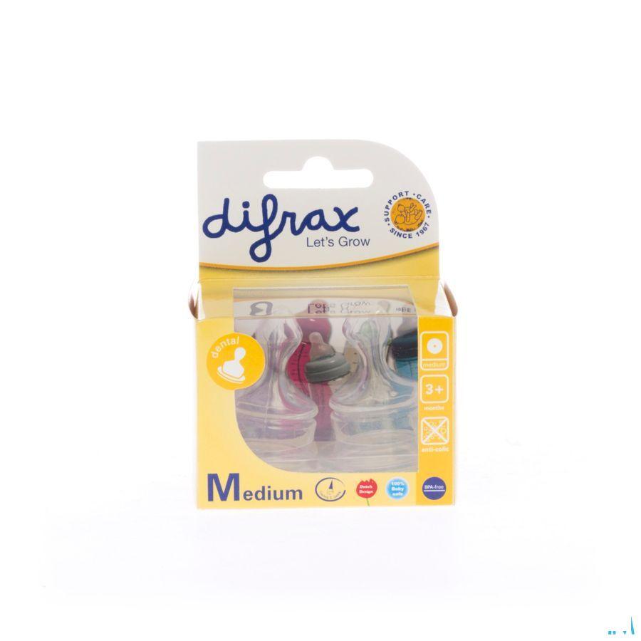 Difrax Flessenspeen Dental Medium 2 695  -  Difrax