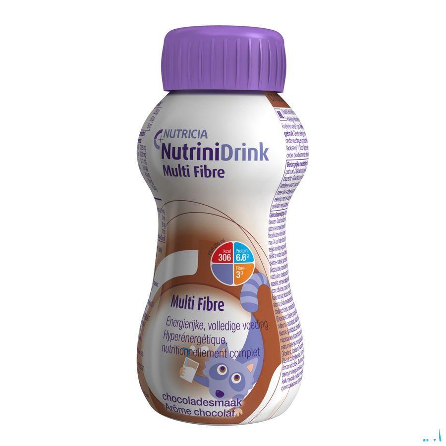 Nutrinidrink Chocolade Multi F. + 12m Flacon 200 ml 65599  -  Nutricia