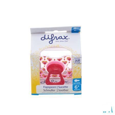 Difrax Fopspeen Natural 6 + M  -  Difrax