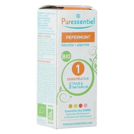 Puressentiel Eo Pepermunt Bio Expert Essentiele Olie 10 ml  -  Puressentiel