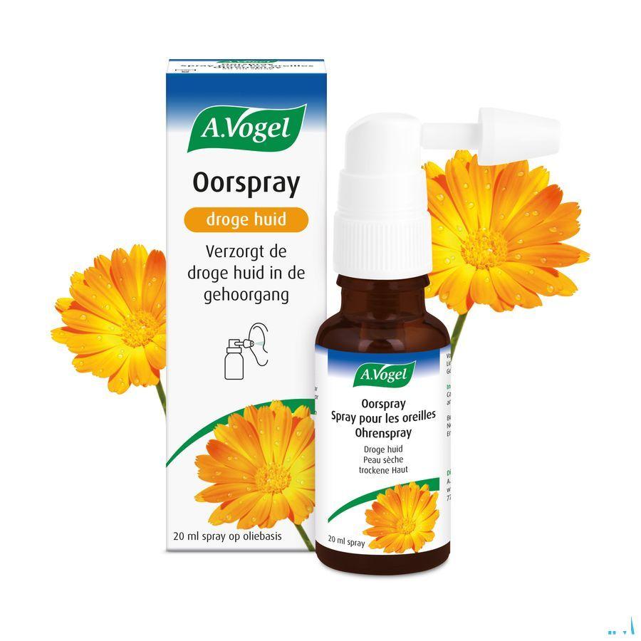 A.Vogel Oorspray Droge Huid 20 ml  -  A.Vogel