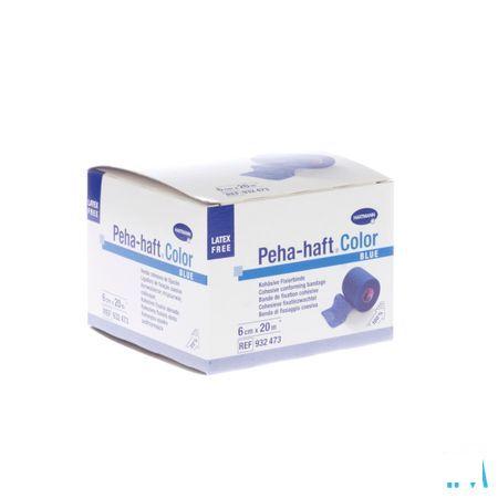 Peha Haft Col.Z/Lat.Blauw 6Cmx20M 1 9324732  -  Hartmann