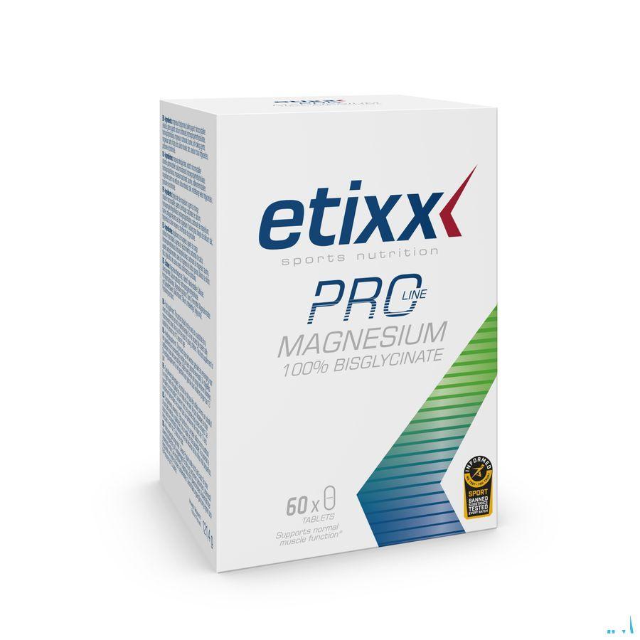 Etixx Magnesium 100% Bisglycinate Pro Line Comp 60