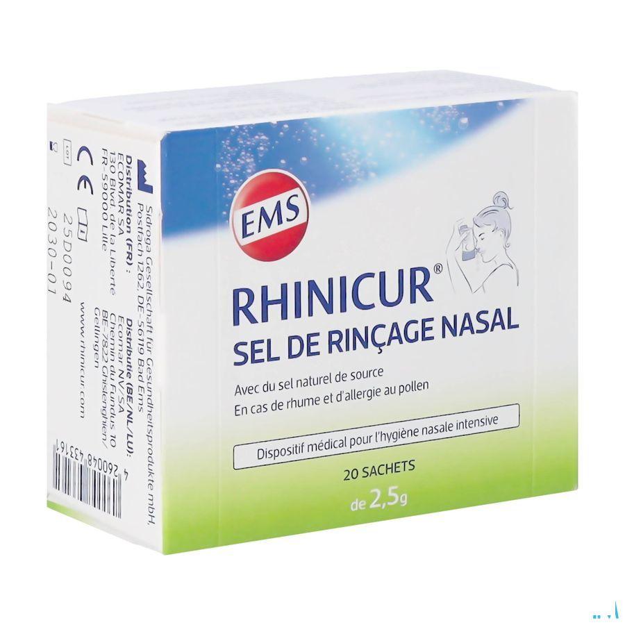 Rhinicur Nasaal Spoelzout Zakje 20x2,5 gr