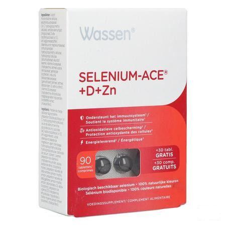 Selenium-Ace+D+Zn Comp 90+Comp 30 - Wassen Revogan