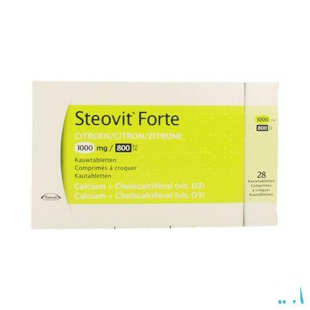 Steovit Forte 1000 mg/800IEKauwtabletten 28