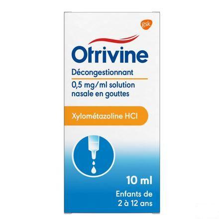 Otrivine Hydrat 0,5/1000 Gouttes 10 ml