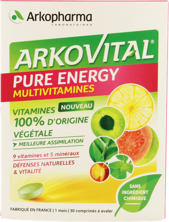 Arkovital Pure Energy Tabletten 30  -  Arkopharma