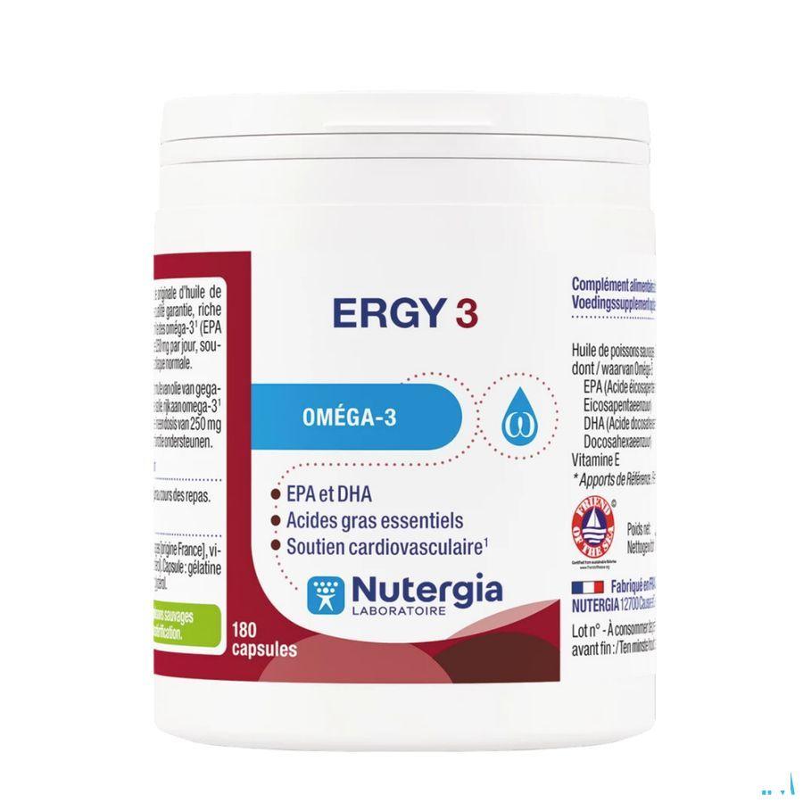 Ergy 3 Caps 180  -  Lab. Nutergia