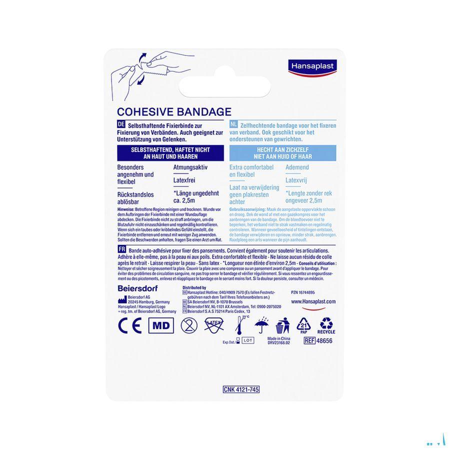 Hansaplast Verband Zelfklevend 4mx6cm  -  Beiersdorf