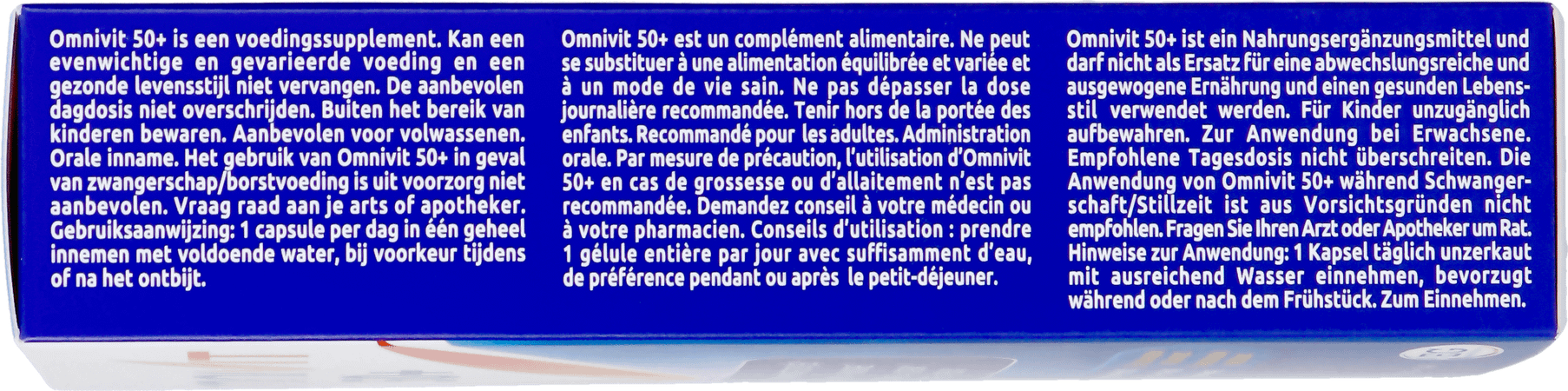 Omnivit 50+ Caps 30
