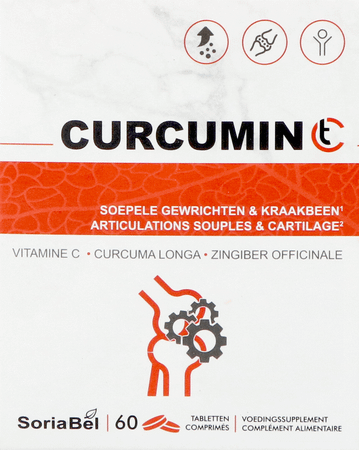 Soria Curcumin 60 Tabletten  -  Soria Bel