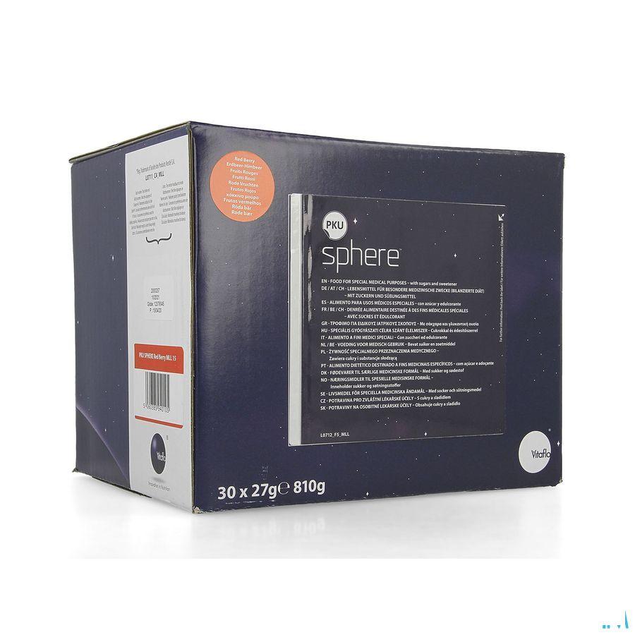 Pku Sphere 15 Rode Vruchten 30 X 27G