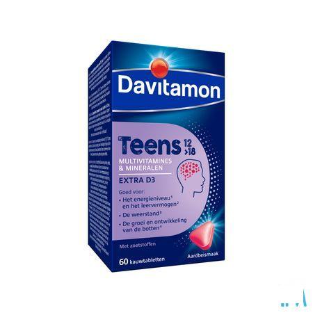 Davitamon Teens Fraise Comp 60  -  Perrigo