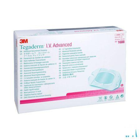 Tegaderm Iv Advanced Dressing 10,0x12,0cm 50 1688  -  3M