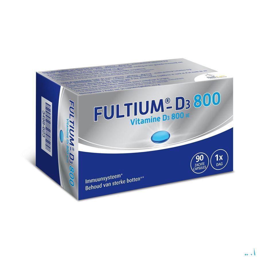 Fultium D3 800 Zachte Capsule 90  -  EG