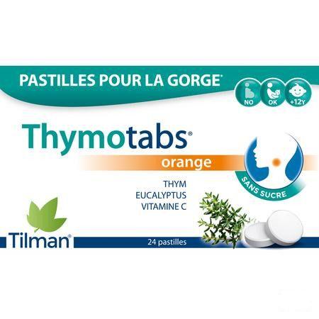 Thymo Comprimes Orange Pastille A Sucer 24  -  Tilman