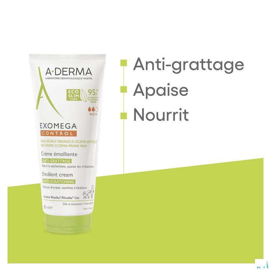 Aderma Exomega Control Emol. Creme 200 ml  -  Aderma