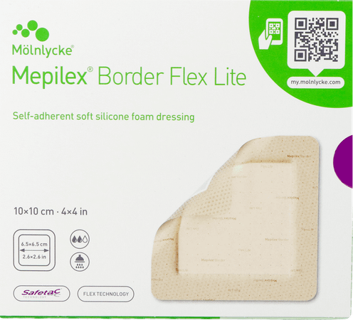 Mepilex Border Flex Lite 10Cm x 10Cm 5 581300