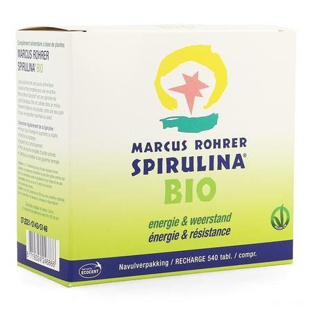 Marcus Rohrer Spirulina Tabletten 3x180 Bio