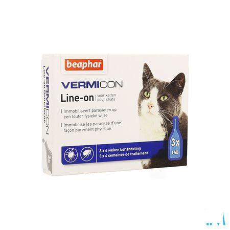 Beaphar Vermicon Line-On Chat 3X1ml