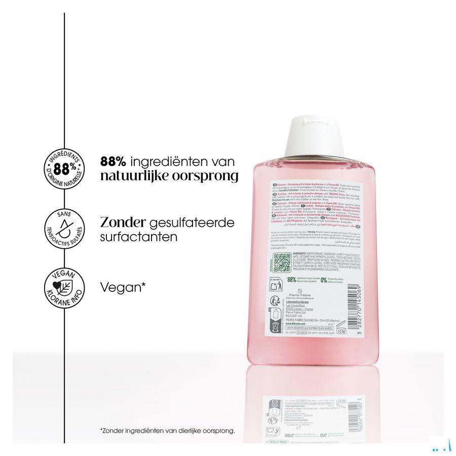 Klorane Capil. Sh Bio Pioenroos 200 ml