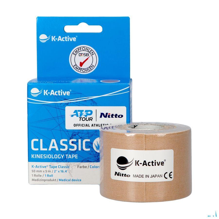 K-active Tape Neutral 5,0cm X 5m  -  Naqi