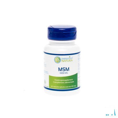 MSM 1000mg 60 capsules  -  Energetica Natura